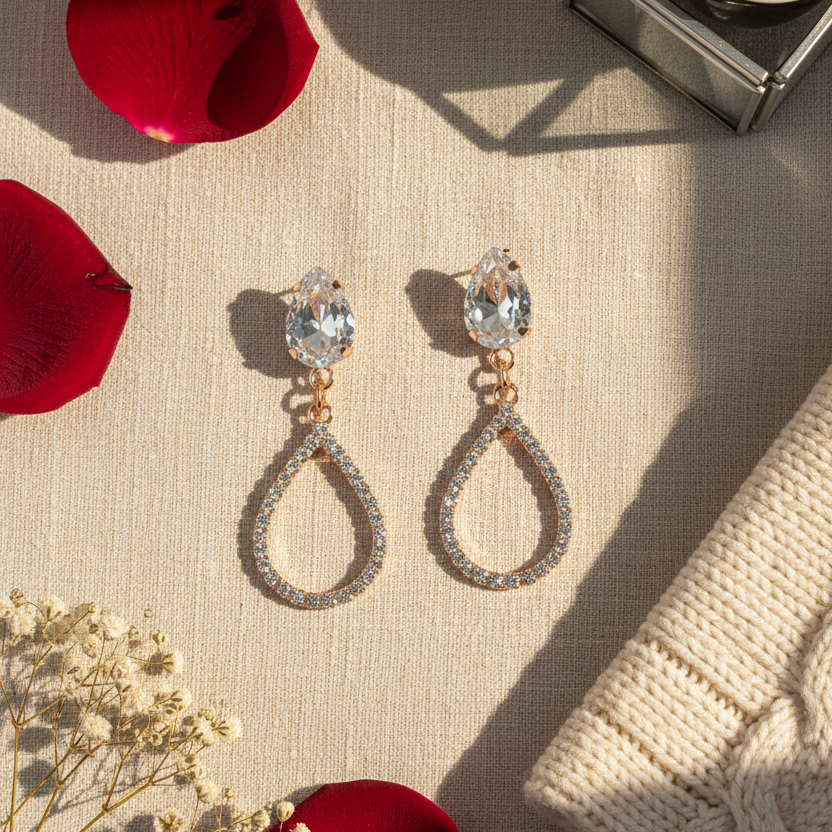 The Essential Drop Stud Earrings