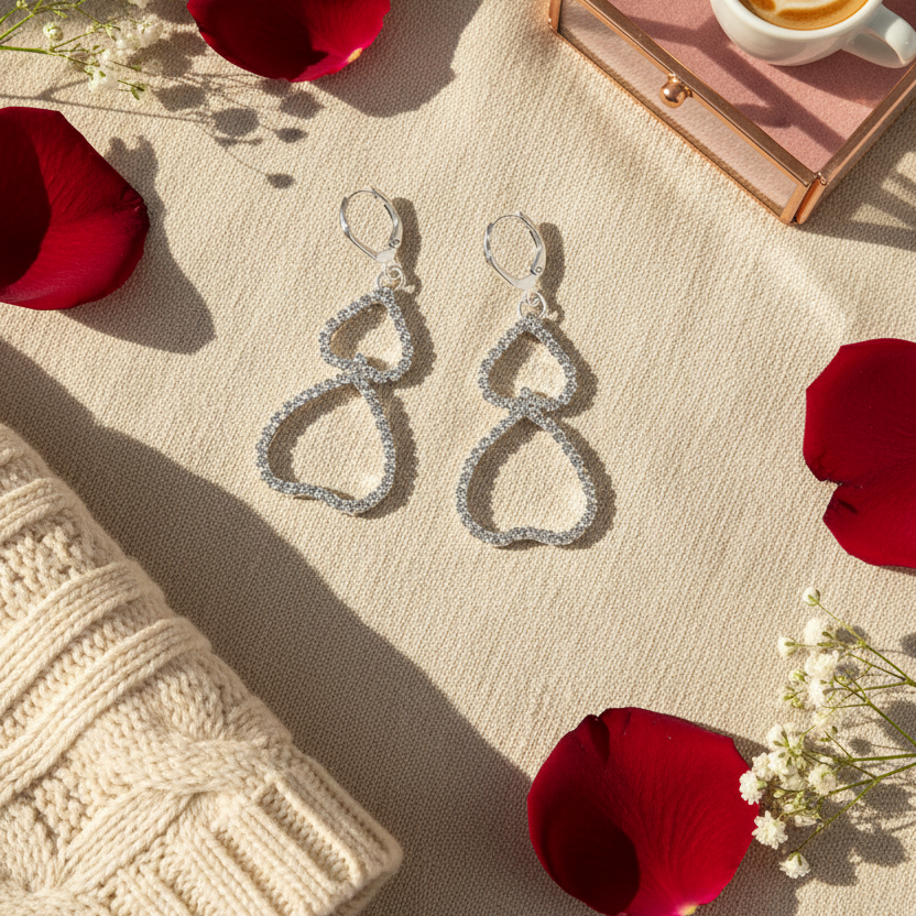 The Everyday Drop: Sleek Teardrop Dangler Studs