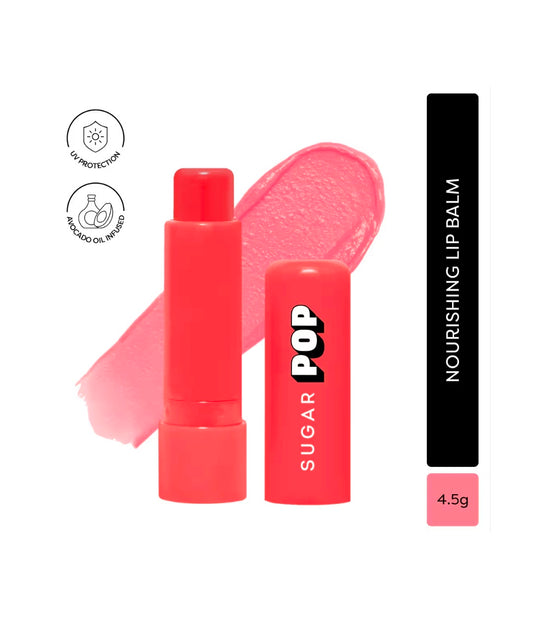 SUGAR POP
Nourishing Lip Balm with SPF Shea-Butter & Avocado Oil Infused Moisturizing - 03 Vanilla
(4.5g)