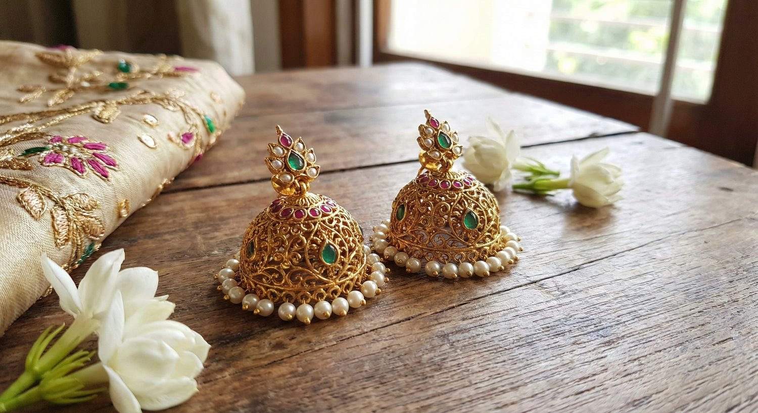 Jhumkas