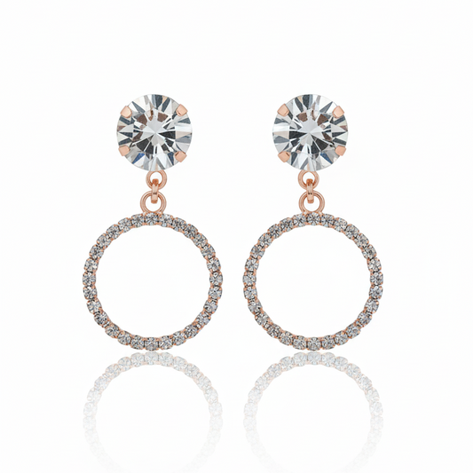 Delicate Halo Earrings