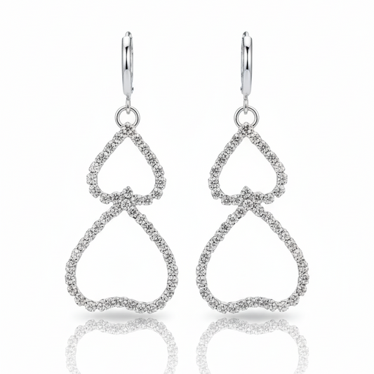 The Everyday Drop: Sleek Teardrop Dangler Studs