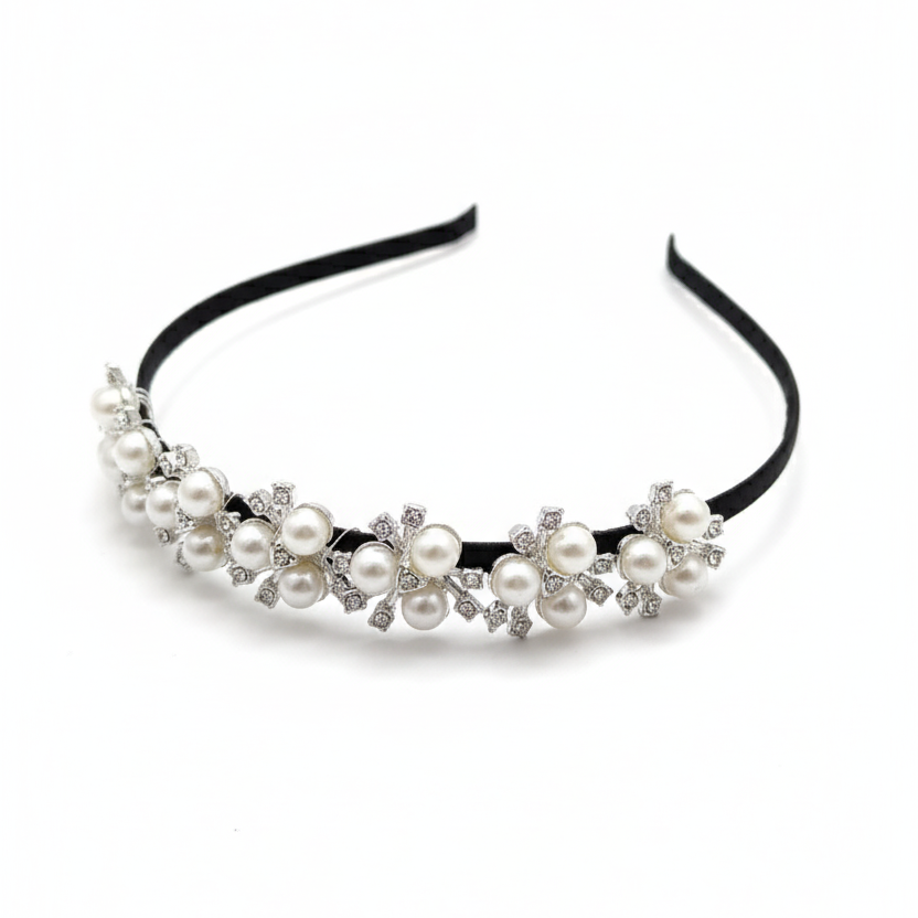 Silver-Toned Headband