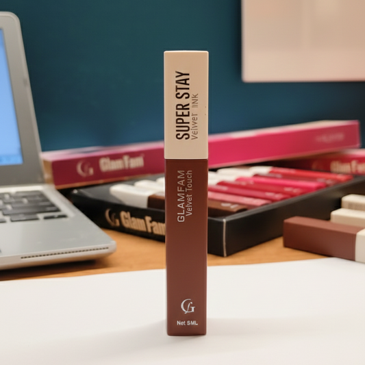 GLAMFAM Super Stay Matte Ink – Velvet Touch Liquid Lipstick (5ml)