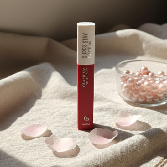 GLAMFAM Velvet Touch - SUPER STAY MATTE INK in this lovely red shade