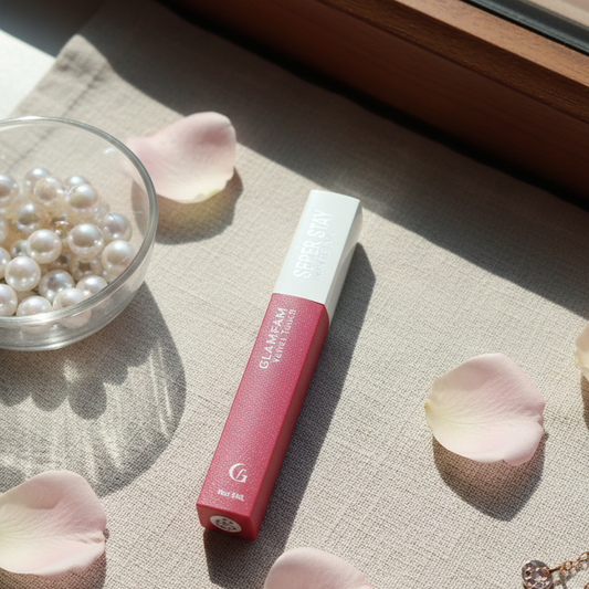 GLAMFAM Velvet Touch - SUPER STAY MATTE INK" in this lovely rose/pink shade