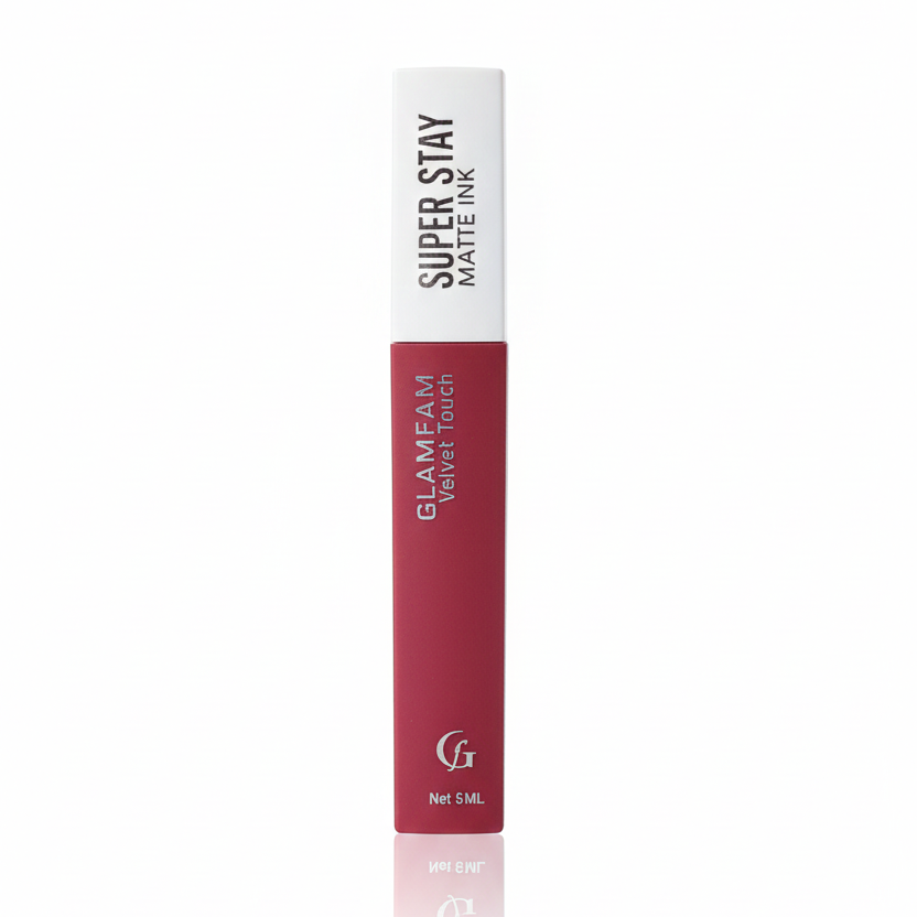 GLAMFAM Velvet Touch - SUPER STAY MATTE INK" in this lovely berry-pink shade