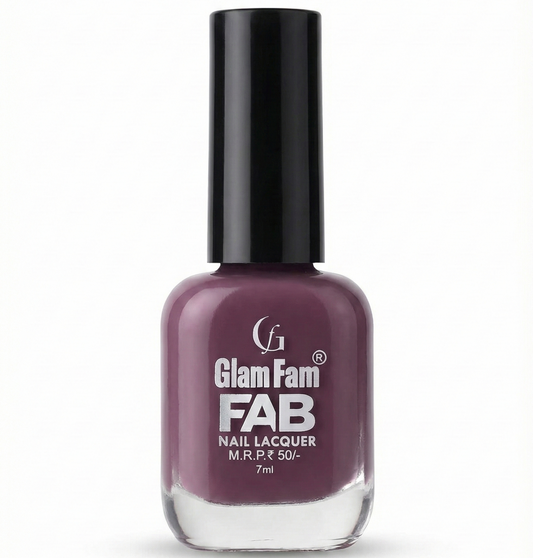Glam Fam FAB Nail Lacquer – Dusty Mauve (7ml)
