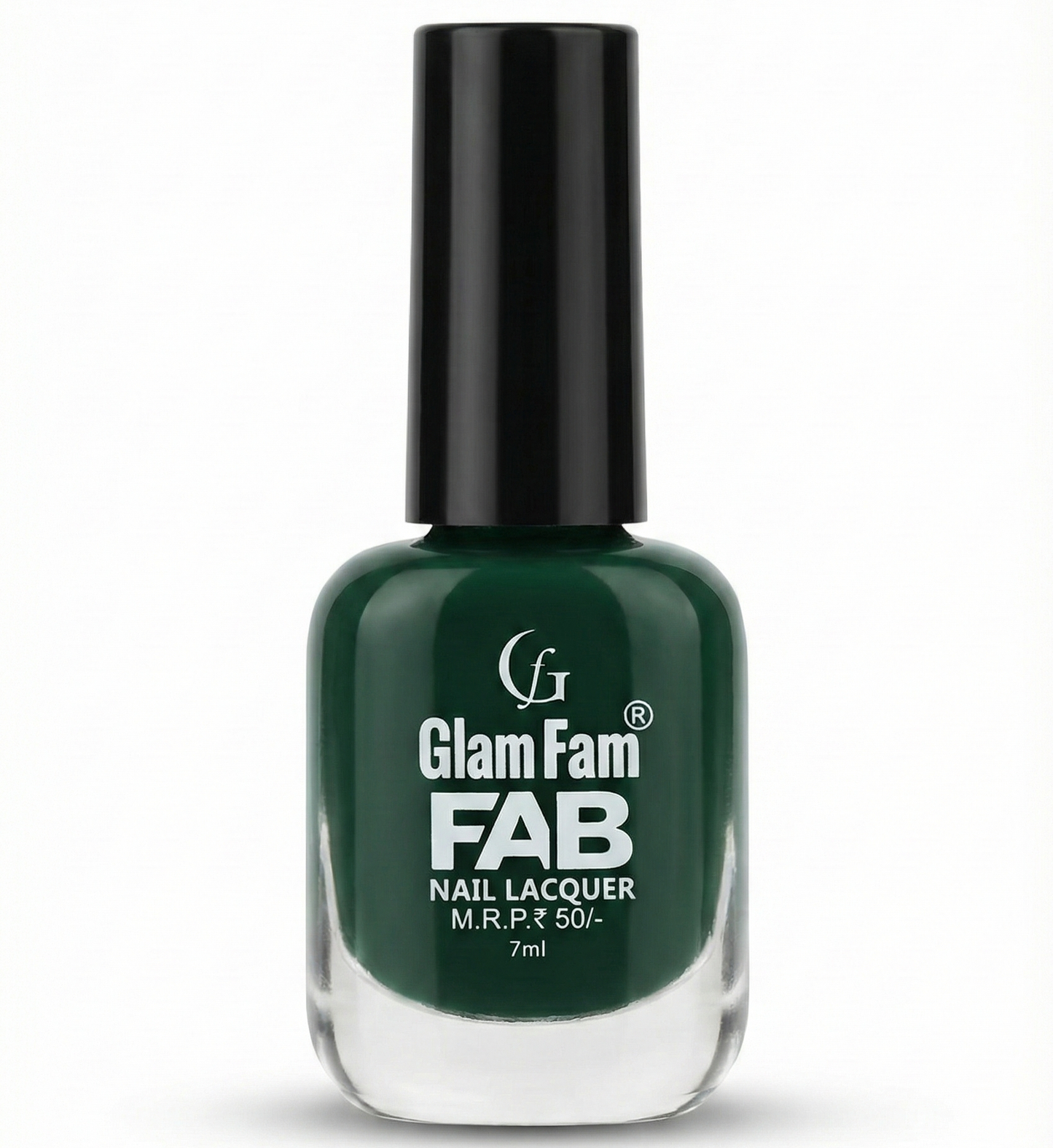 Glam Fam FAB Nail Lacquer – Emerald Green (7ml)