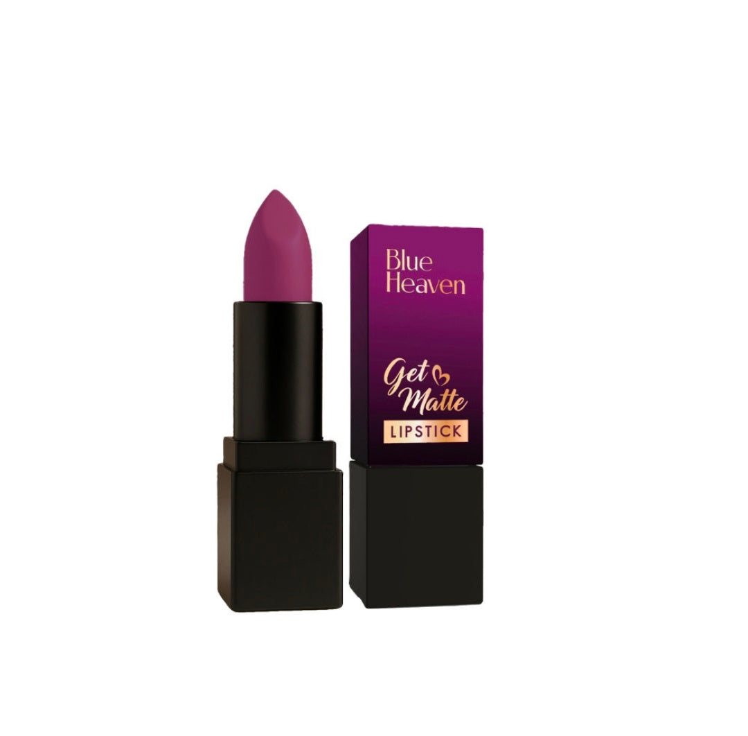 Blue Heaven
Get Matte Long Lasting Lipstick - 502P 4g