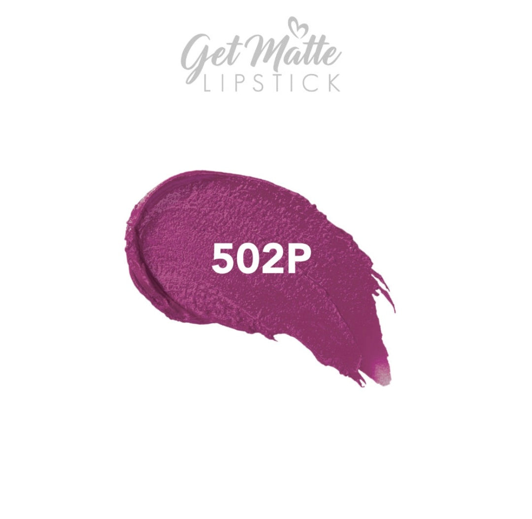 Blue Heaven
Get Matte Long Lasting Lipstick - 502P 4g