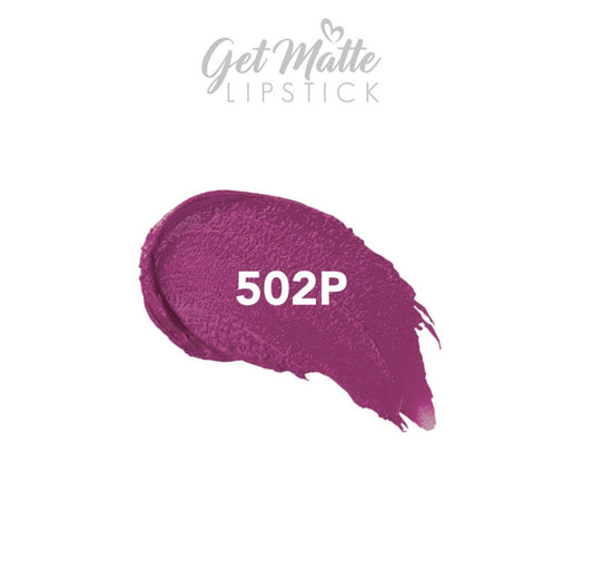 Blue Heaven
Get Matte Long Lasting Lipstick - 502P 4g
