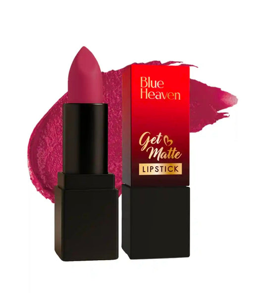 Blue Heaven
Get Matte Long Lasting Lipstick - 106R
(4 g)